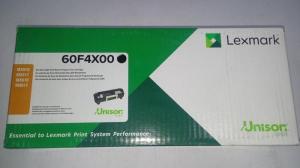 Toner lexmark 60f4X00    20,000 pag				